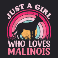 Malinois Dog Lover Vintage Just A Girl Who Loves Malinois T Shirt Youth Tee | Artistshot