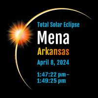 Mena Arkansas Ar Total Solar Eclipse 2024  1  T Shirt Baby Tee | Artistshot