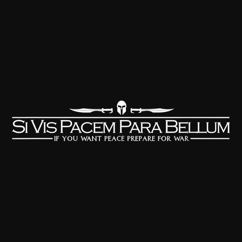 Latin Proverb   Si Vis Pacem Para Bellum T Shirt Crop Top by kalaiahfry | Artistshot