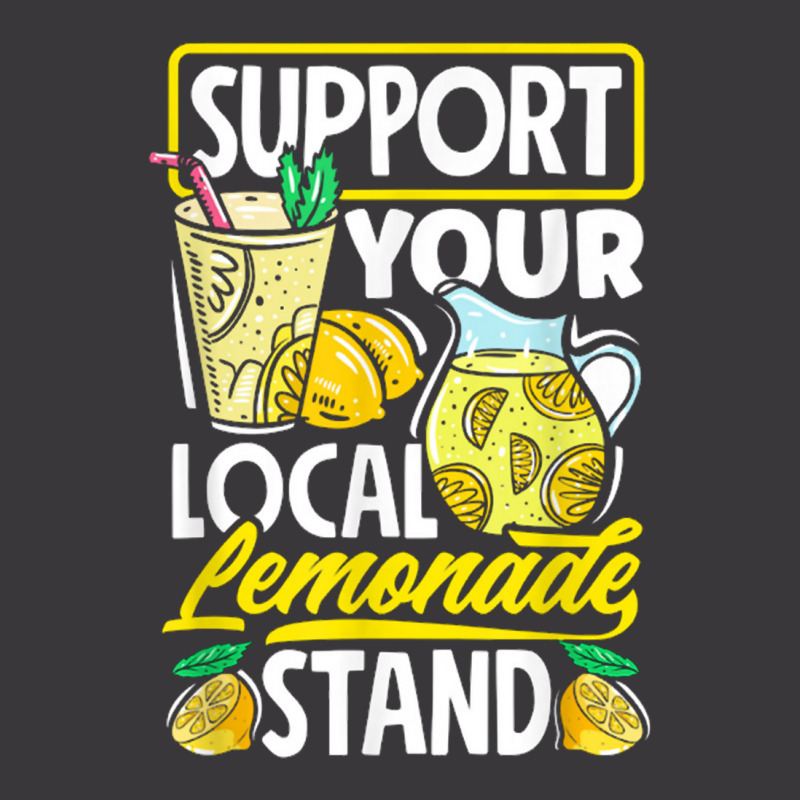 Lemonade Stand Juice Store Support Your Local Lemonade Stand Ladies Curvy T-Shirt by nbobatiga | Artistshot