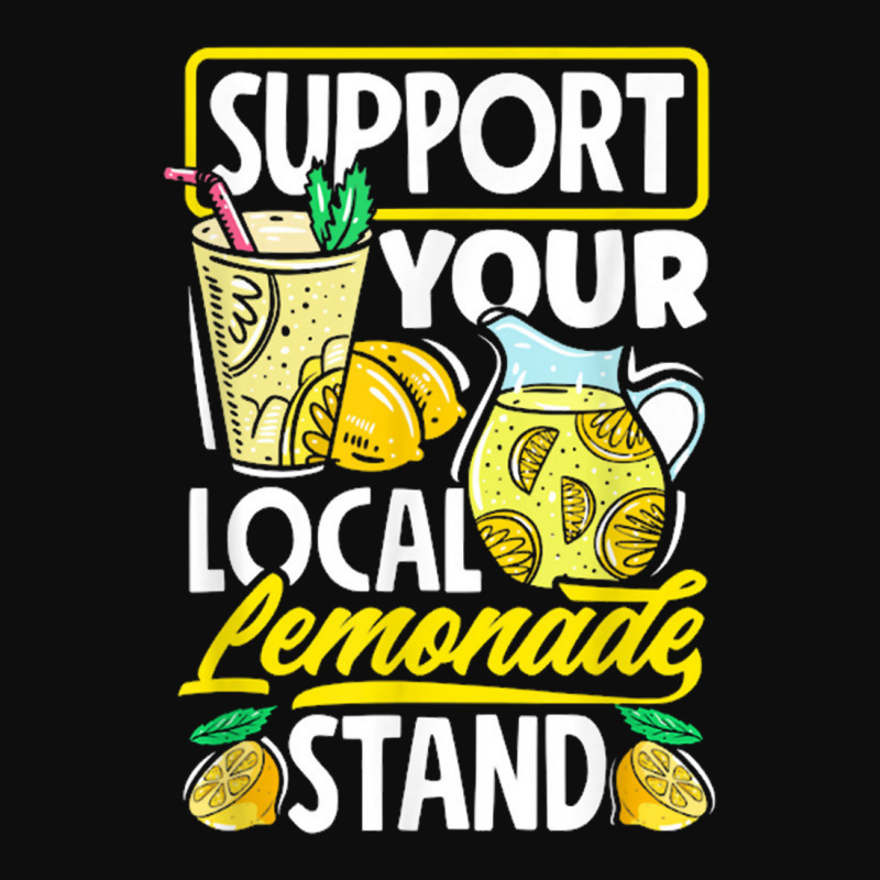 Lemonade Stand Juice Store Support Your Local Lemonade Stand Crop Top by nbobatiga | Artistshot