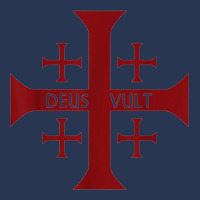 Crusader Christianity Deus Vult God Will Men Denim Jacket | Artistshot