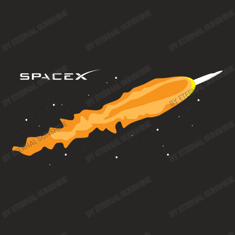 Spacex Rocket Ladies Fitted T-Shirt by eternal sunshine | Artistshot