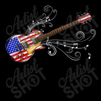 Guitar America Electric Guitar Music Notes Adjustable Cap | Artistshot