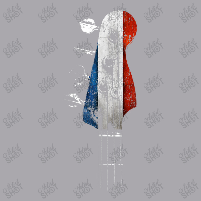 Guitar Bass Guitar Headstock French Flag For Bassist From France Youth 3/4 Sleeve by urethrapricey | Artistshot