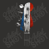 Guitar Bass Guitar Headstock French Flag For Bassist From France Champion Hoodie | Artistshot