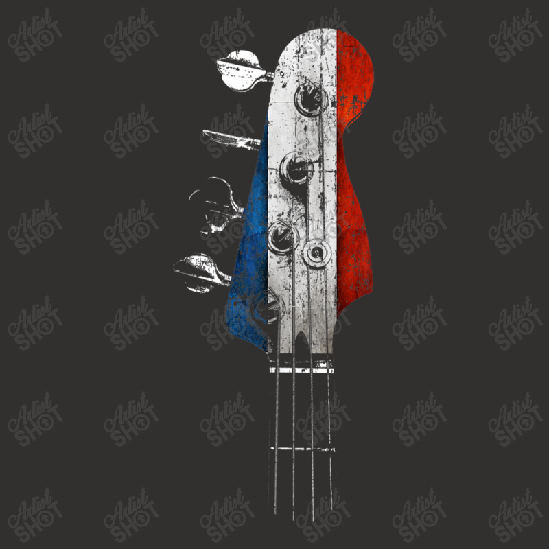 Guitar Bass Guitar Headstock French Flag For Bassist From France Champion Hoodie by urethrapricey | Artistshot