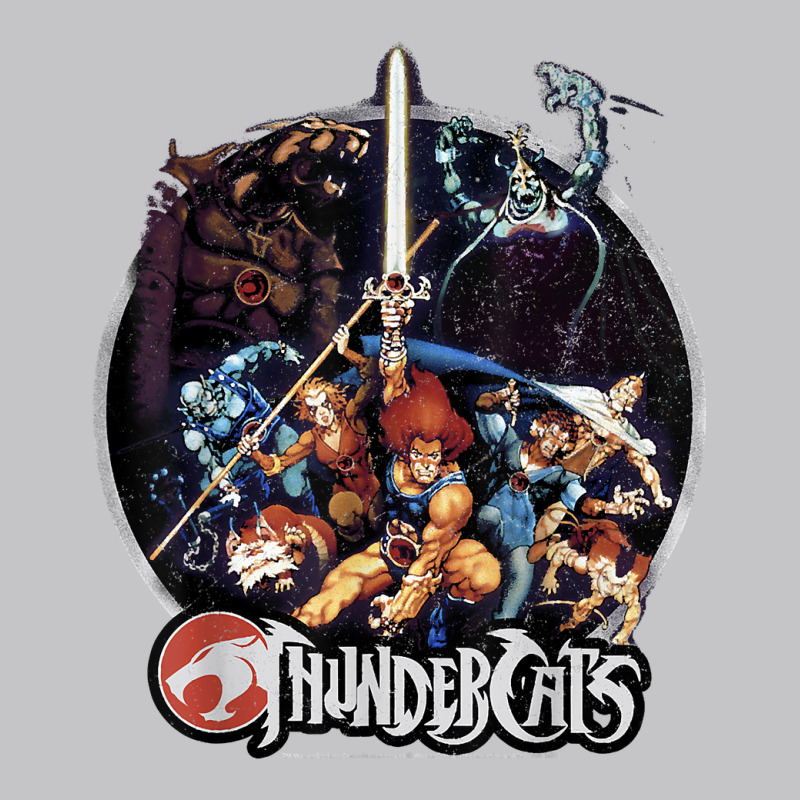 Thundercats Group Shot Vintage Circle T Shirt Baby Bodysuit by sav.anzoey | Artistshot