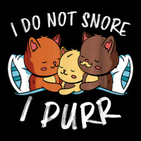 I Do Not Snore I Purr Sleeping Tired Cats Purr Sleep Zipper Hoodie | Artistshot