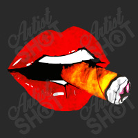 Women Smoke Cuban Cigar Lit Red Lips Smokings Toddler T-shirt | Artistshot