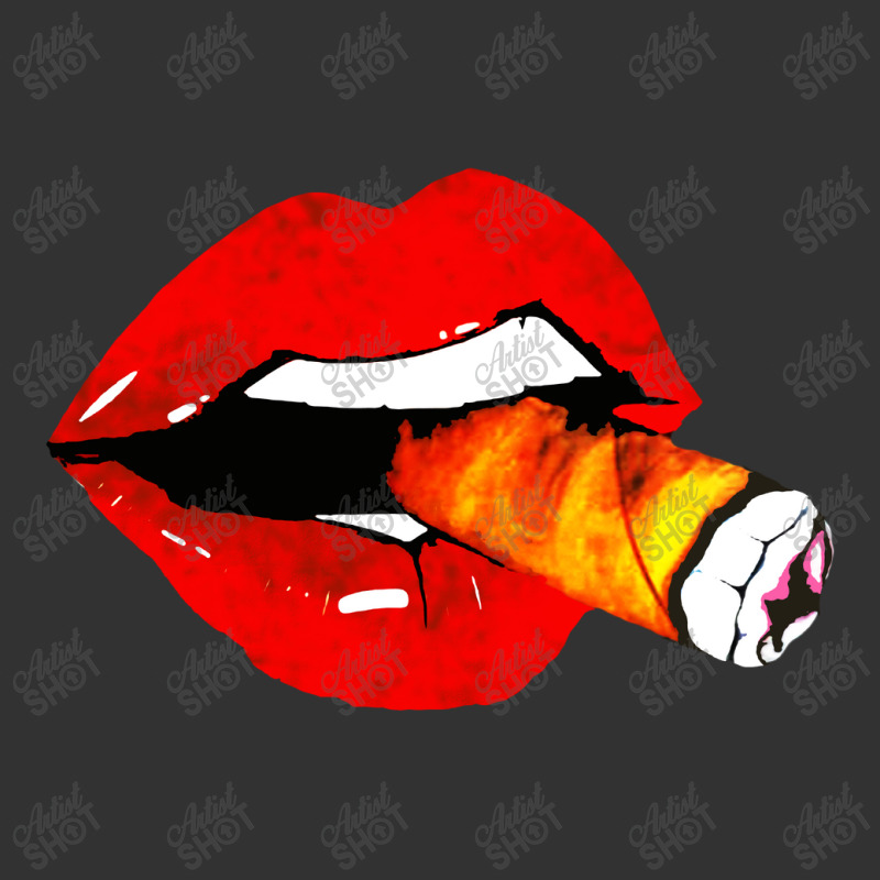 Women Smoke Cuban Cigar Lit Red Lips Smokings Baby Bodysuit by Agus w | Artistshot