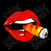 Women Smoke Cuban Cigar Lit Red Lips Smokings Long Sleeve Baby Bodysuit | Artistshot