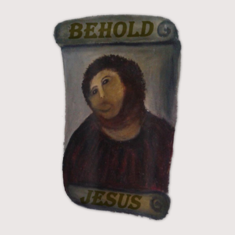 Behold, Jesus Fresco T Shirt Pocket T-shirt | Artistshot