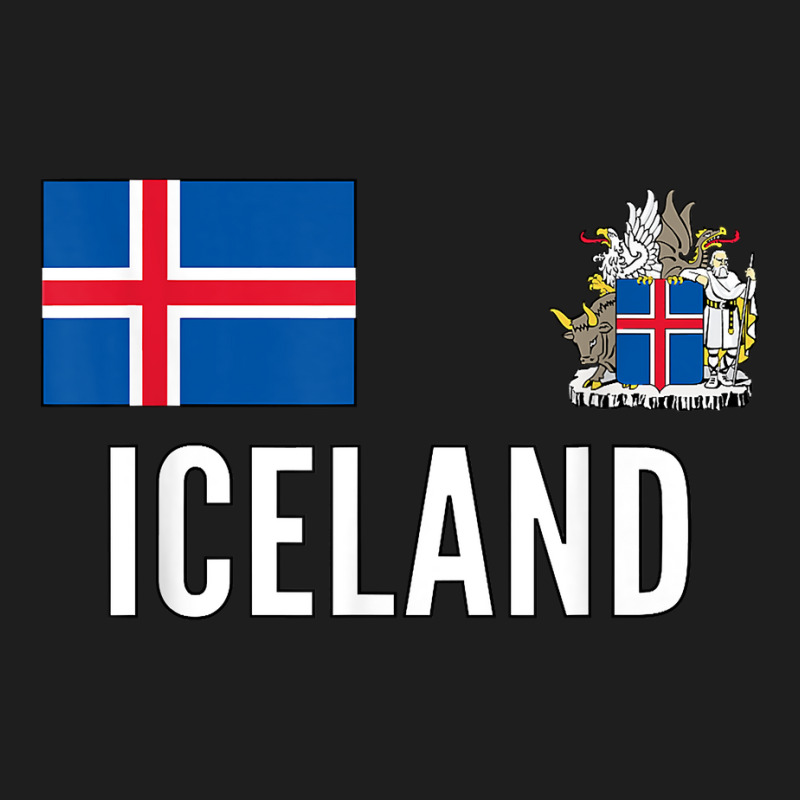 Iceland Soccer Football Jersey Fan Support Team Island T Shirt Classic T-shirt by jacolepachew | Artistshot