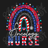 Nurse Cool Patriotic Oncology Nurse Usa Flag Rainbow 4th Of July Hoodie & Jogger Set | Artistshot