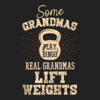 Some Grandmas Play Bingo Real Grandmas Lift Weights Tank Top Backpack | Artistshot