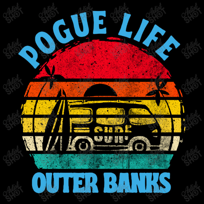 Vintage Art Pogue Life Outer Banks Pocket T-Shirt by Cool Design | Artistshot