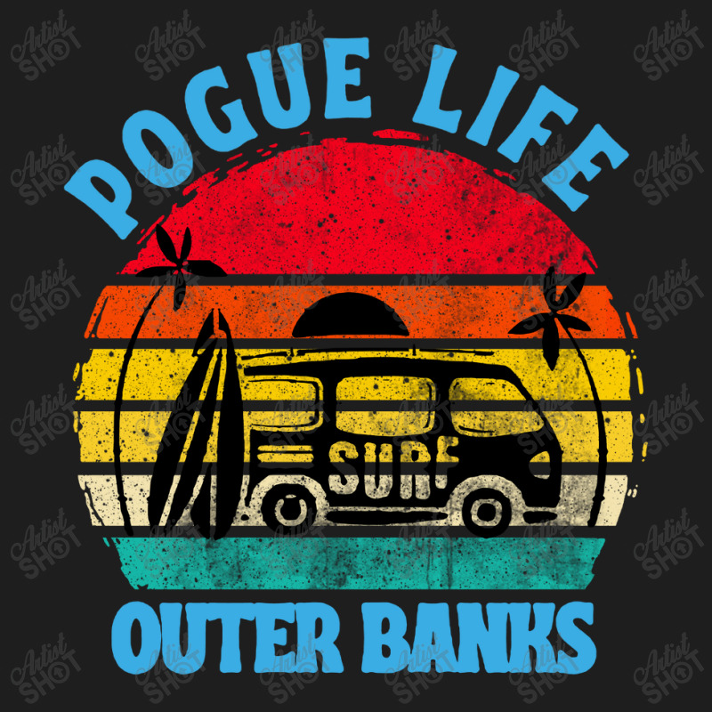 Vintage Art Pogue Life Outer Banks Classic T-shirt by Cool Design | Artistshot