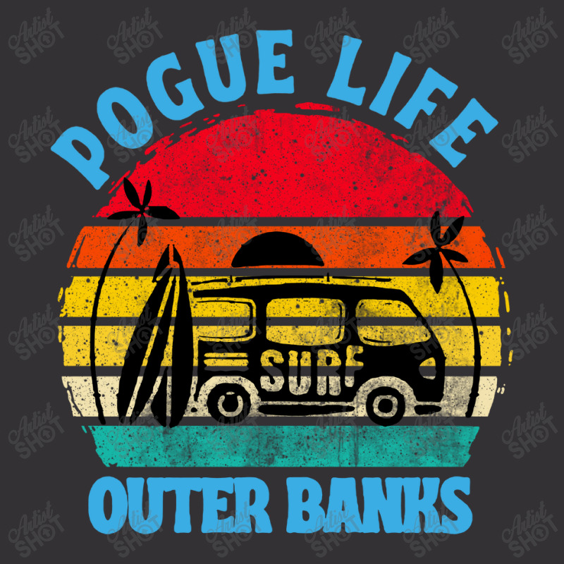 Vintage Art Pogue Life Outer Banks Vintage Hoodie by Cool Design | Artistshot