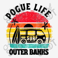 Vintage Art Pogue Life Outer Banks Scorecard Crop Tee | Artistshot