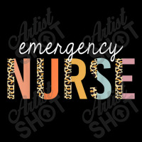 Nurse Emergency Nurse Leopard Print Er Nurse Nursing School Youth Zipper Hoodie | Artistshot