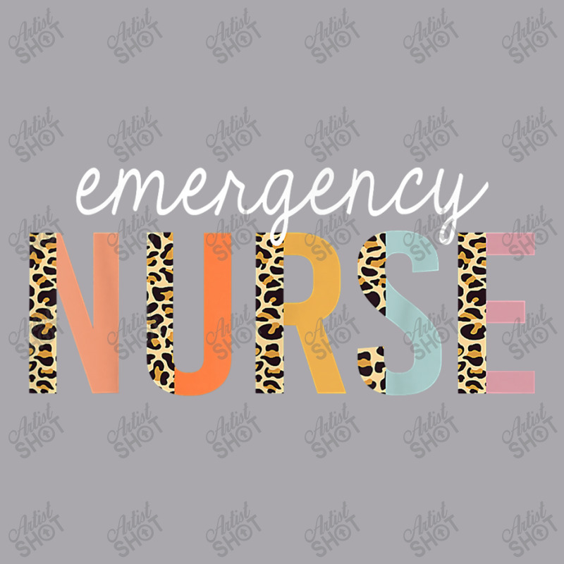 Nurse Emergency Nurse Leopard Print Er Nurse Nursing School Youth 3/4 Sleeve | Artistshot