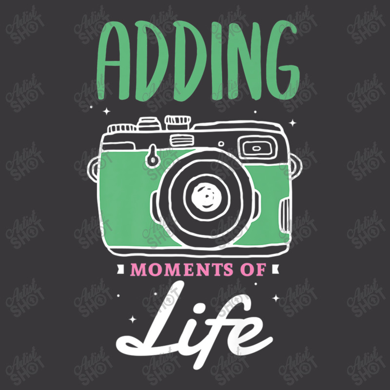 Photographer Adding Moments Of Life Design For A Photograph Photograph Ladies Curvy T-shirt | Artistshot