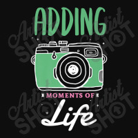 Photographer Adding Moments Of Life Design For A Photograph Photograph Crop Top | Artistshot