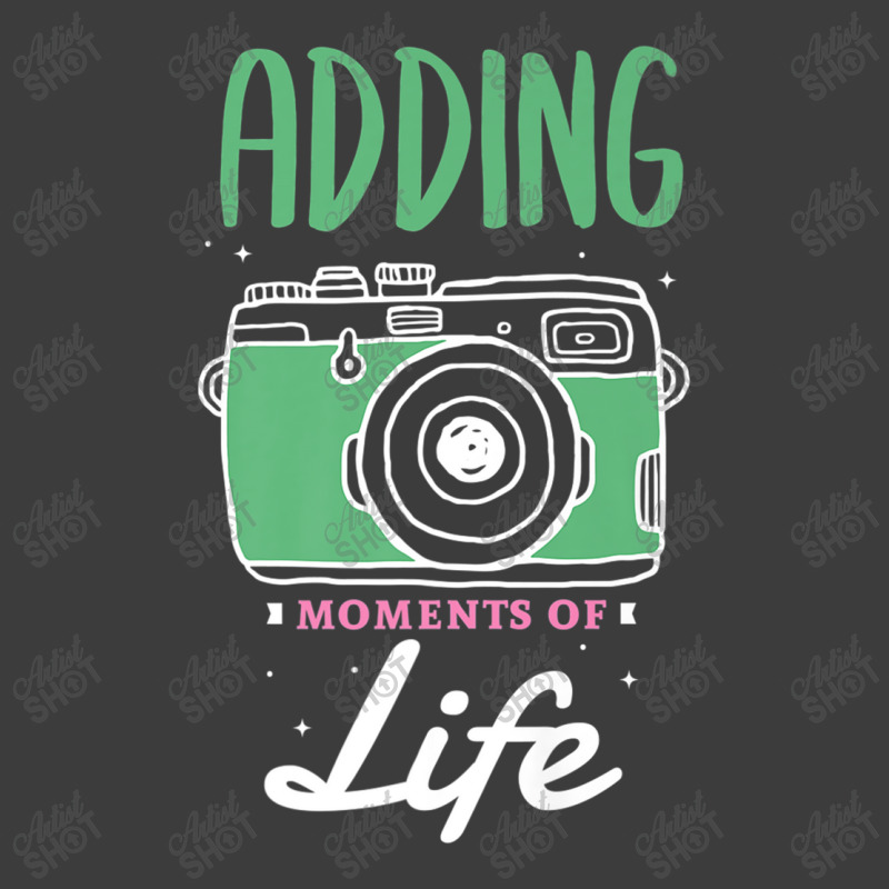 Photographer Adding Moments Of Life Design For A Photograph Photograph Men's Polo Shirt | Artistshot