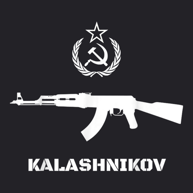 Vintage Soviet Kalashnikov Ak 47 Ussr Russian Gun Rifle T Shirt Youth Tee by aryanahjerich | Artistshot