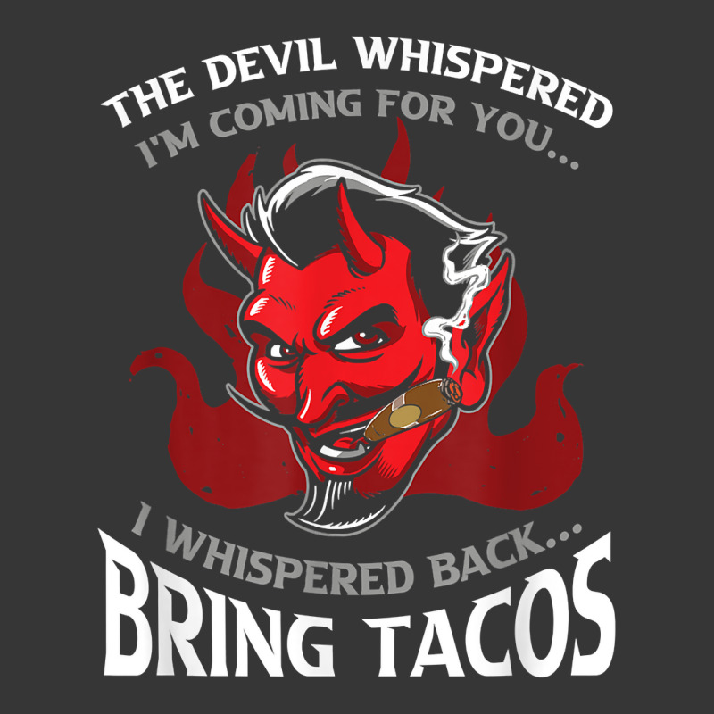 Funny Latin Devil Whispered Bring Tacos Spanish Comida Food T Shirt Toddler Hoodie | Artistshot