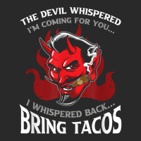 Funny Latin Devil Whispered Bring Tacos Spanish Comida Food T Shirt Toddler T-shirt | Artistshot