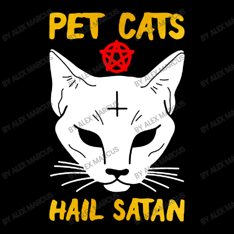 Pet Cats Hail Satan Adjustable Cap by ALex Marcus | Artistshot