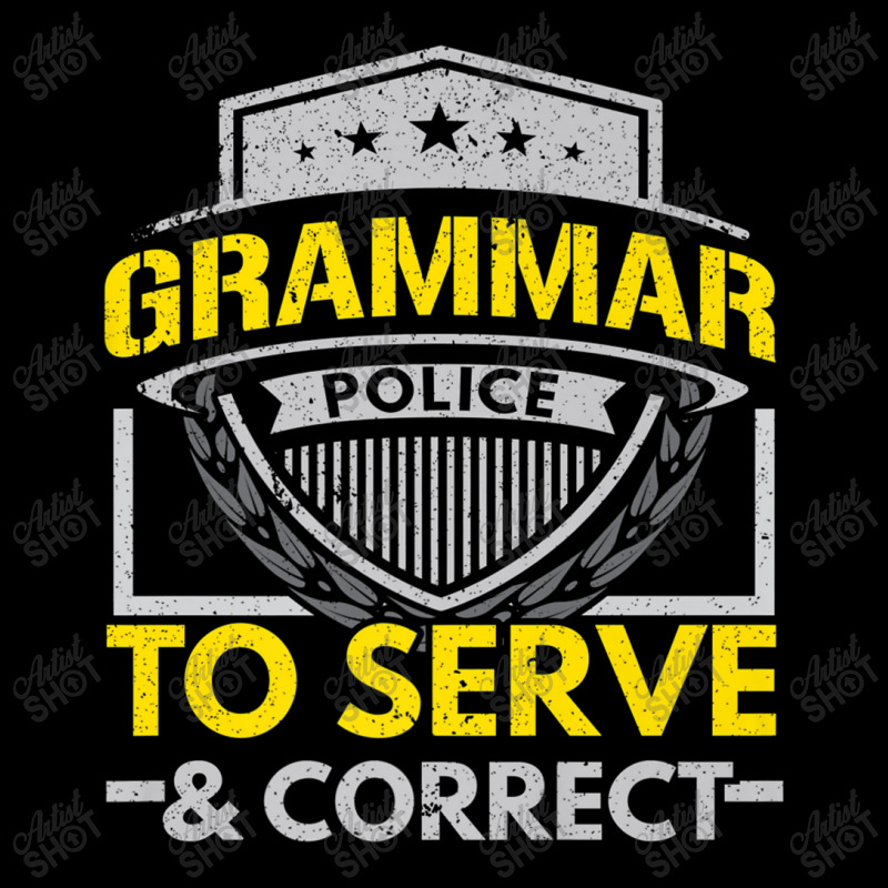 Police Grammar Police To Serve And Correct English Teacher Youth Jogger by criticizematter | Artistshot