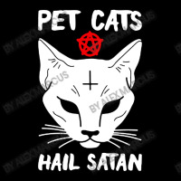 Pet Cats Hail Satan V-neck Tee | Artistshot