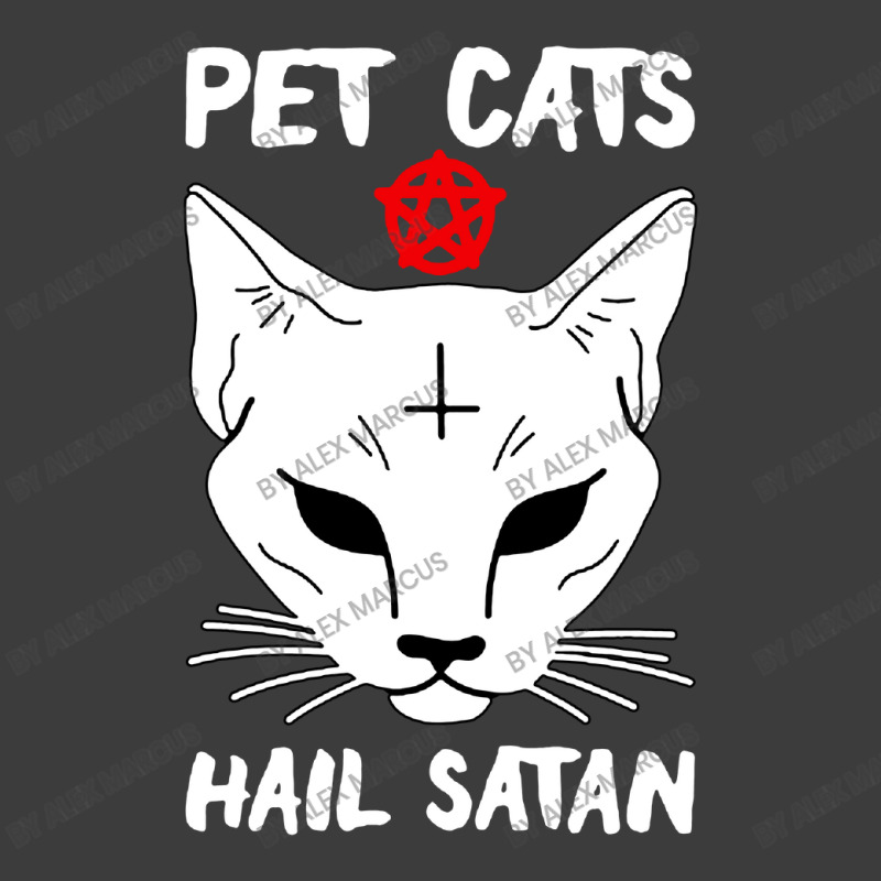 Pet Cats Hail Satan Men's Polo Shirt by ALex Marcus | Artistshot