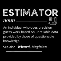 Estimator Definition, Funny Quote Job Titles For Men Women T Shirt Men's 3/4 Sleeve Pajama Set | Artistshot