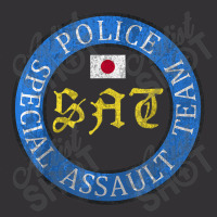 Police Japanese Special Police Assault Sat Tokyo Swat Vintage Hoodie | Artistshot