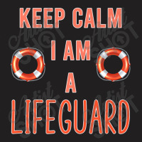 Police Keep Calm I Am A Life Guard Seashore Marine Police Duty T-shirt | Artistshot