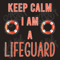 Police Keep Calm I Am A Life Guard Seashore Marine Police Duty Tank Top | Artistshot