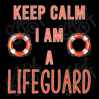 Police Keep Calm I Am A Life Guard Seashore Marine Police Duty V-neck Tee | Artistshot