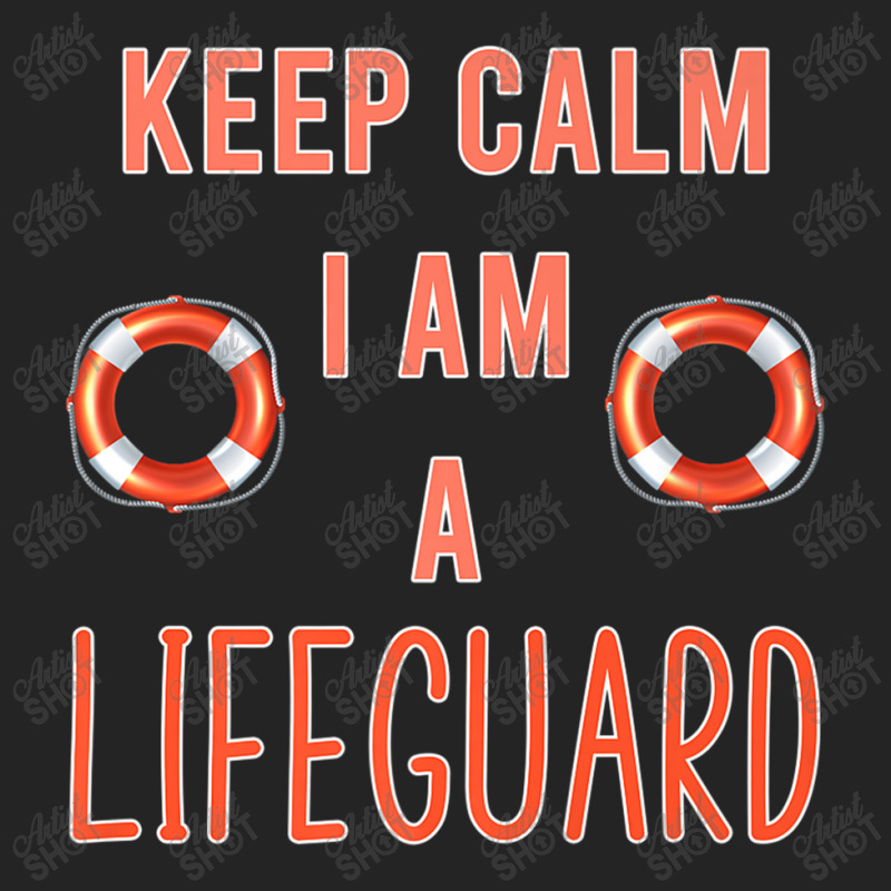 Police Keep Calm I Am A Life Guard Seashore Marine Police Duty 3/4 Sleeve Shirt | Artistshot