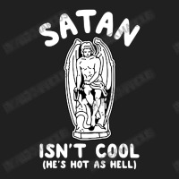 Satan Is Cool He S Hot As Hell Ladies Polo Shirt | Artistshot