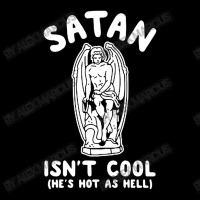 Satan Is Cool He S Hot As Hell Cropped Sweater | Artistshot