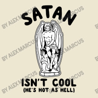 Satan Is Cool He S Hot As Hell Cropped Hoodie | Artistshot