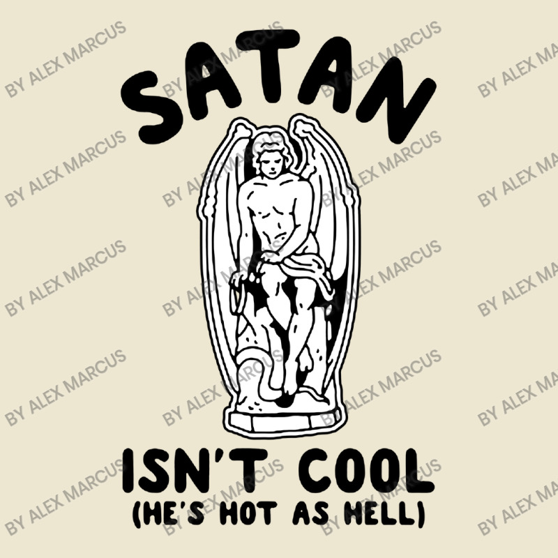 Satan Is Cool He S Hot As Hell Cropped Hoodie by ALex Marcus | Artistshot