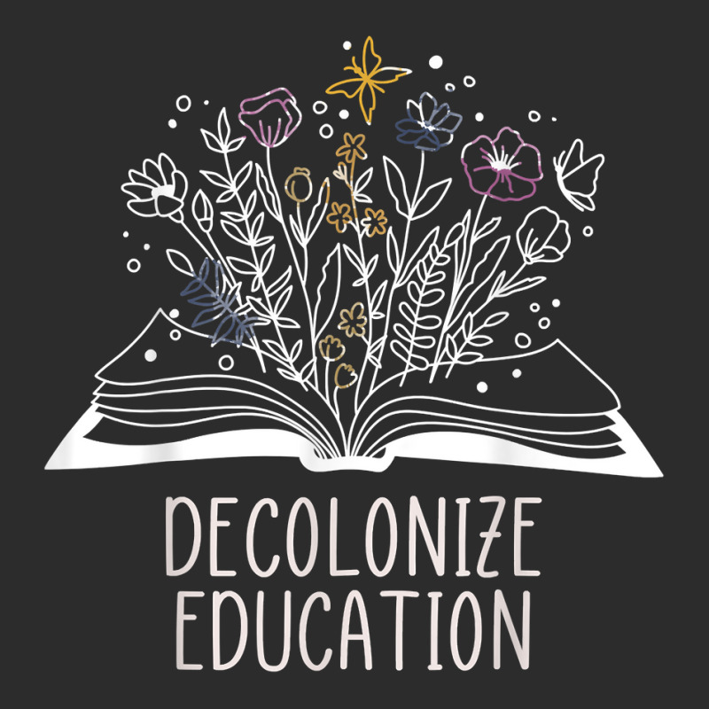 Decolonize Education Wildflower Book T Shirt Exclusive T-shirt | Artistshot