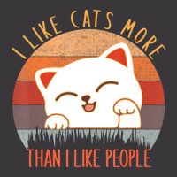 I Like Cats More Than People Cat Lover Ladies Curvy T-shirt | Artistshot