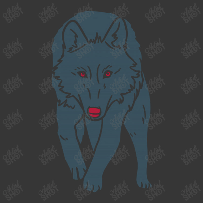 Intimidating Blue Wolf Toddler Hoodie by Gretchen Minnis | Artistshot