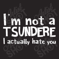 Im Not A Tsundere I Actually Hate You Vintage Cap | Artistshot